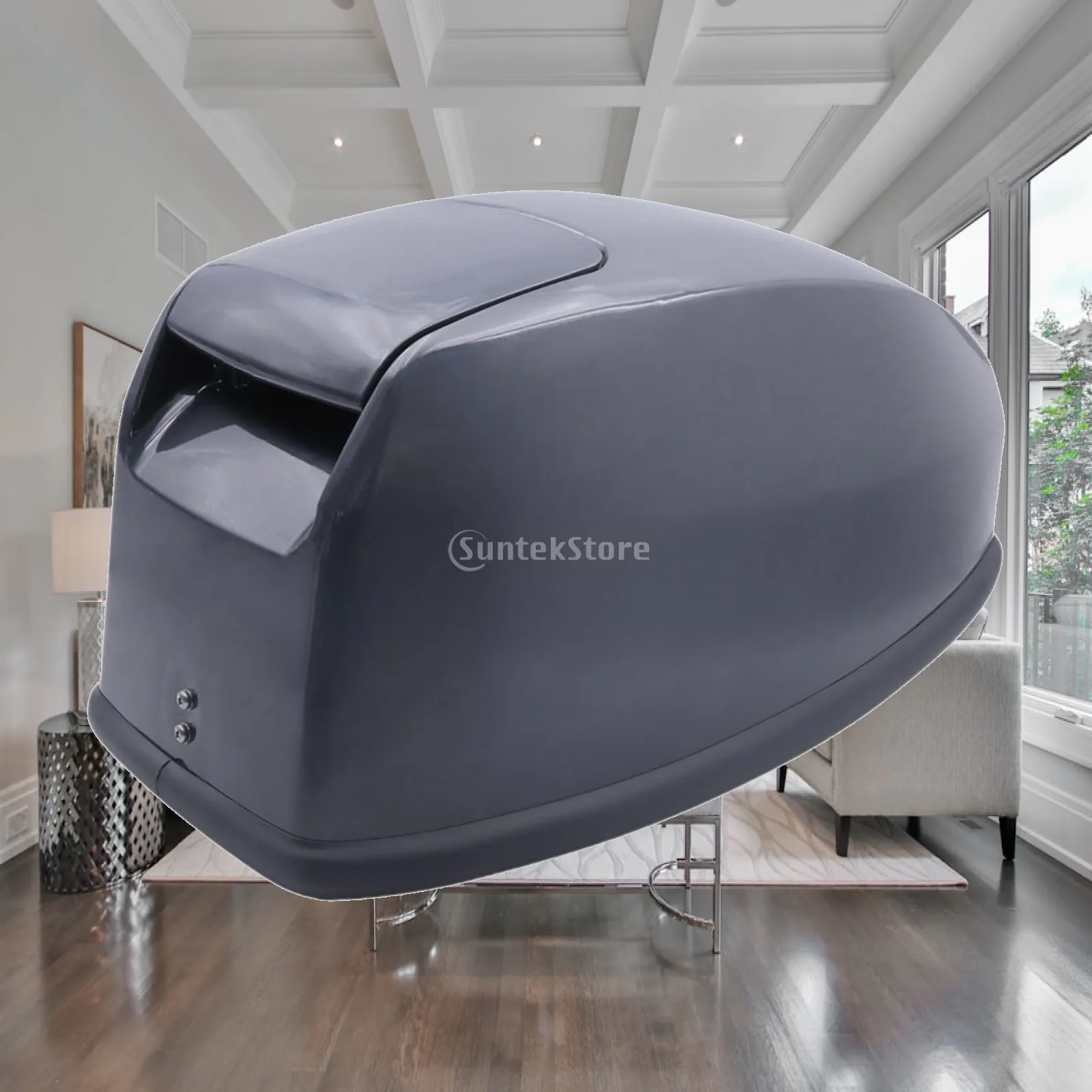 Boat Outboard Motor Cover ABS Durable Noise Reducing Engine Protector Marine Accessories for Yamaha Two Stroke 15 Hp