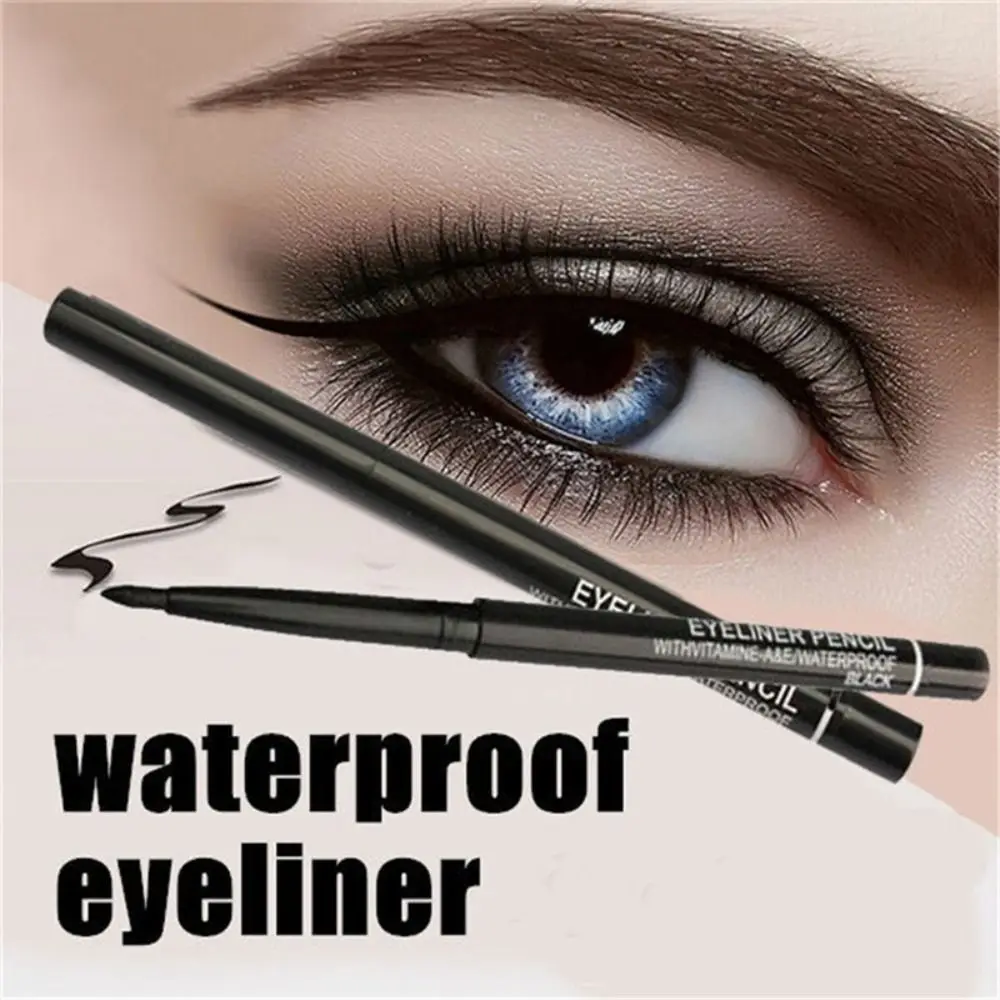 Late-model Women's Makeup Rotary Retractable Eyeliner Pencil Waterproof Eye Liner Pen