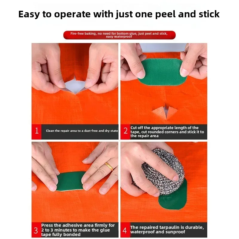 عالية اللزوجة القماش المشمع الشريط سكين كشط التصحيح إصلاح شريط مقاوم للماء شاحنة المظلة القماش المشمع النفط القماش شريط لاصق