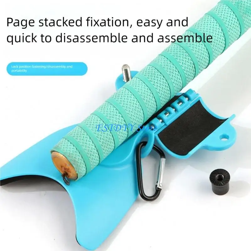 G6DE Metal Coated Fishing Rod Holder Rustproof Portable Organizers For Boats Fishing