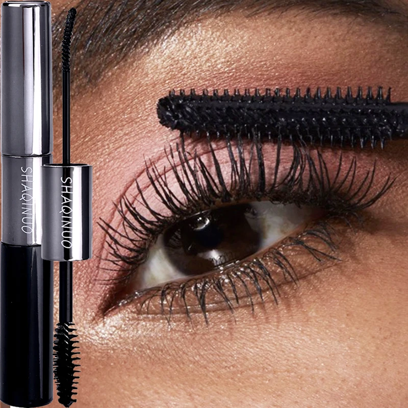 Waterproof Curling Mascara Double Head Mascara Slim Thick Curling Anti-Sweat Long Lasting Non sbavature Mascara Eye Cosmetics Tools