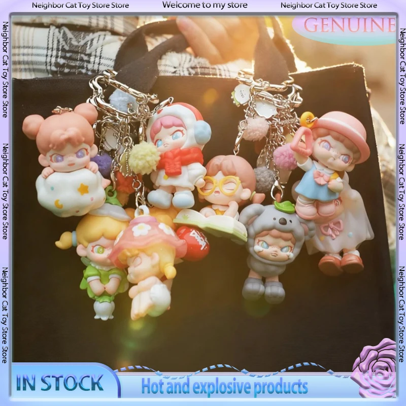 

Подлинная Tntspace Dora Little Time Series слепая коробка, милая сумка, подвеска, модное игровое украшение для рабочего стола, украшение для подарка на день рождения