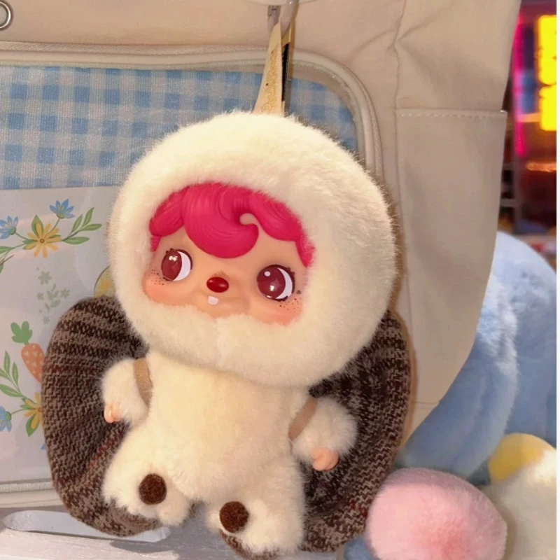 حقيقية Pouka Pouka سلسلة دمية الفينيل صندوق أعمى Kawaii حقيبة المعلقات ديكور Pouka الشكل جمع صندوق غامض لعبة عصرية الهدايا