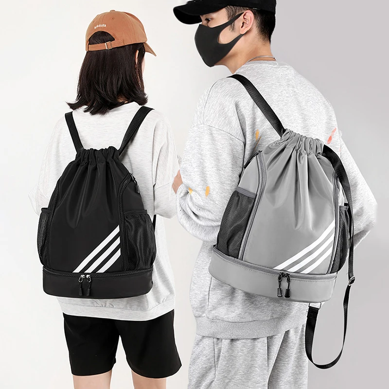 Sport Basketball Backpack Travel Outdoor Waterproof Men Fitness Bags Women Sports Bag Basketball Pouch Hiking Climbing Backpacks