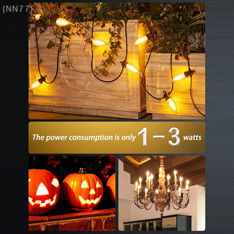 【Ja】Lampu Bohlam Api Berkedip - Lighting Decor And More ulasan dan harga