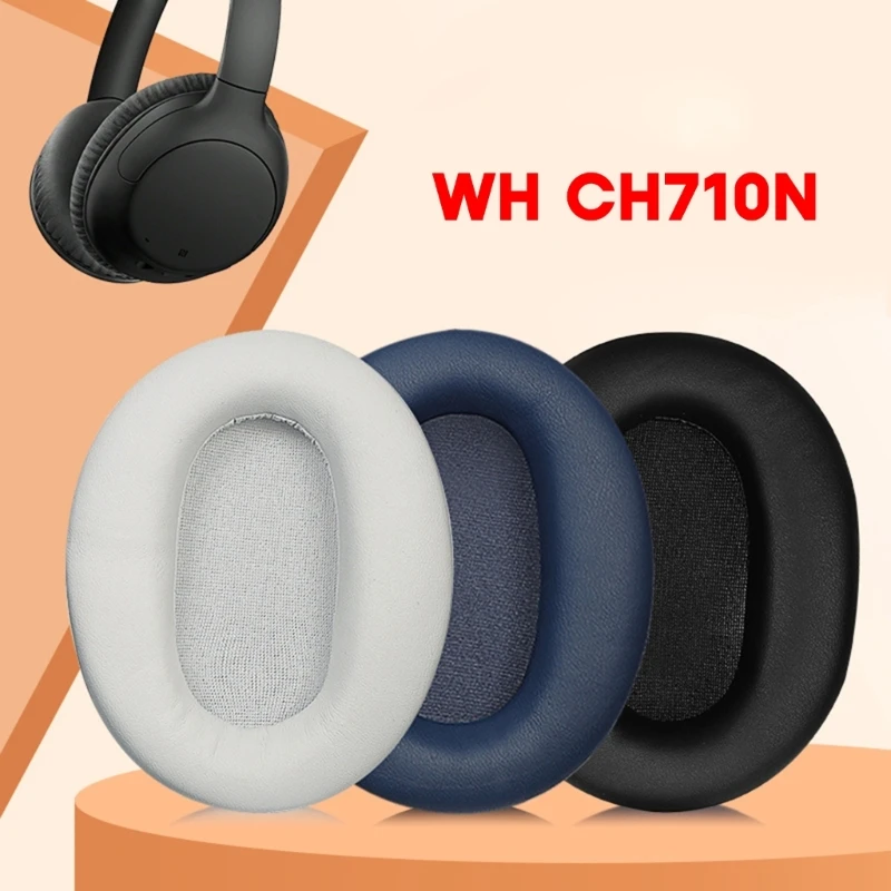 

Breathable Ear Pads Earpads for WH-CH710N WH-CH720N Headset Noise Cancelling Earmuff Ear Pads Headset Cushions Drop shipping