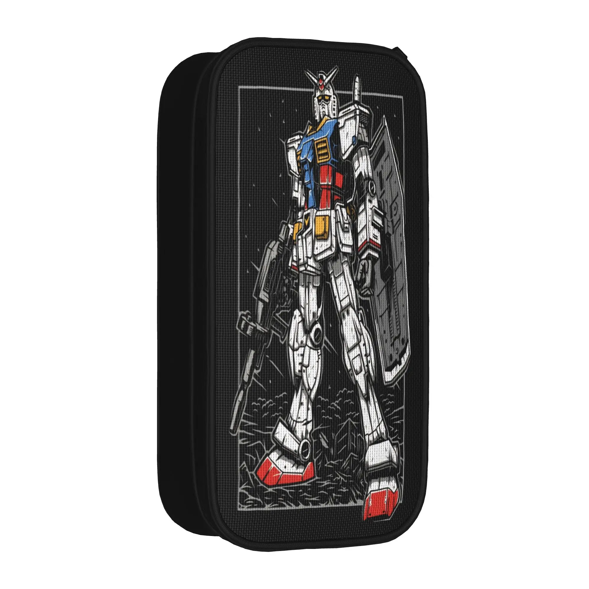 mobile suit gundams Accessories Pen Box Large Capacity Office Supplies  Pencil Case Stationery Amazing Gift