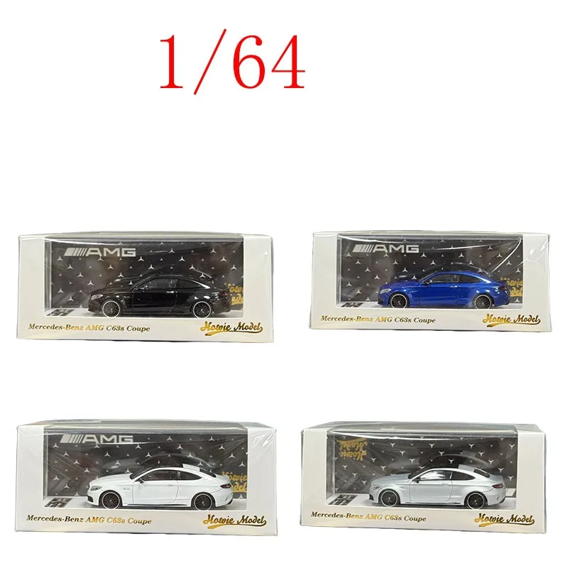 

Модель Howie, литая под давлением масштаб 1/64 ‌ Mercedes-AMG C63 S Coupe, модель автомобиля из сплава, игрушки для мальчиков, подарочные игрушки для детей от 2 до 4 лет