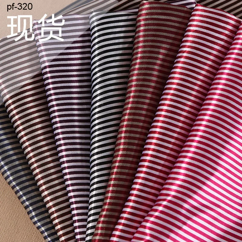 Polyester Spandex Elastic Twist Landscape Picture Pattern Fashion Clothing Shirt Dress Colored Ding Fabric