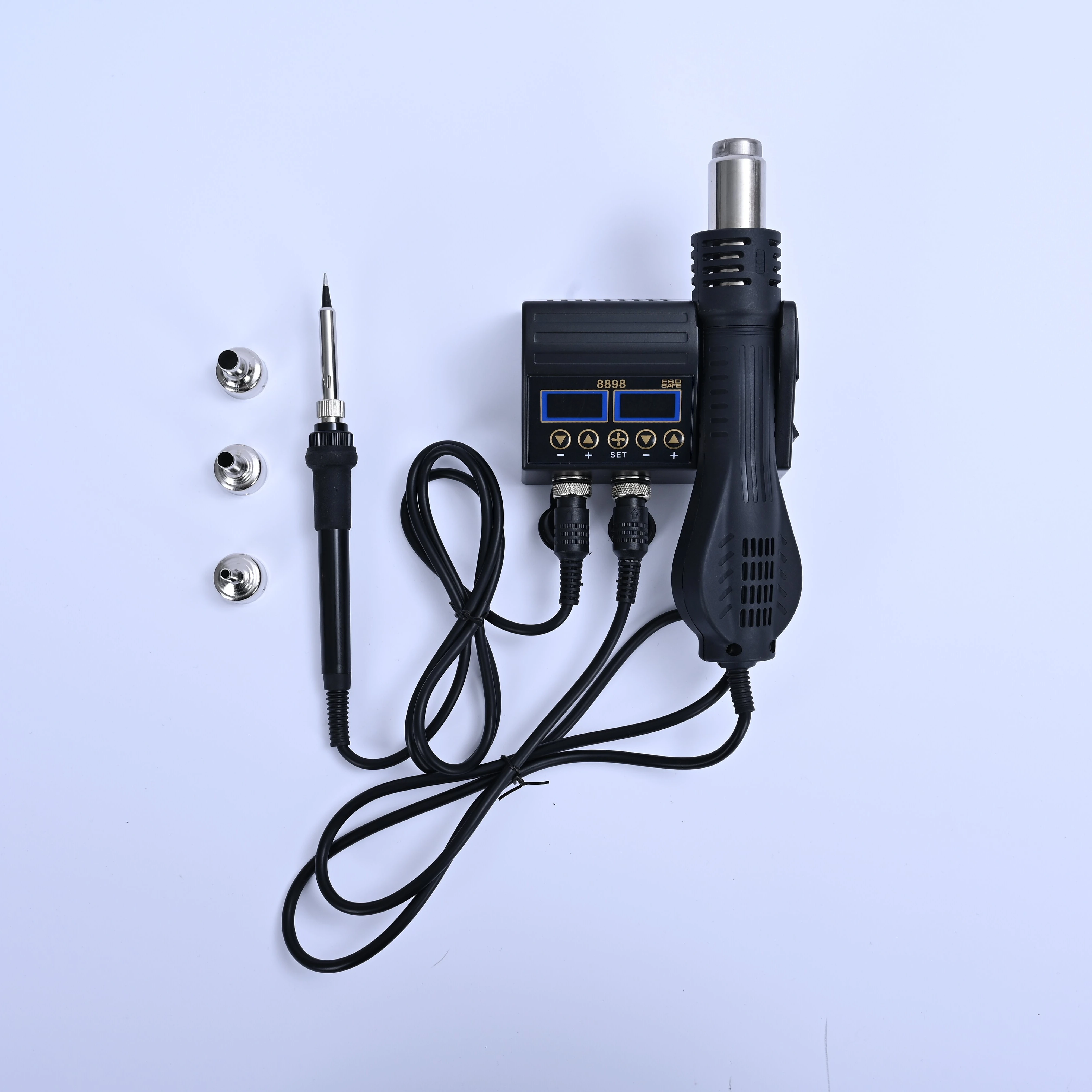 2-in-1 8898 Soldeerstation LED - 2 In 1 Soldering Rework Station 750W recensie en prijs