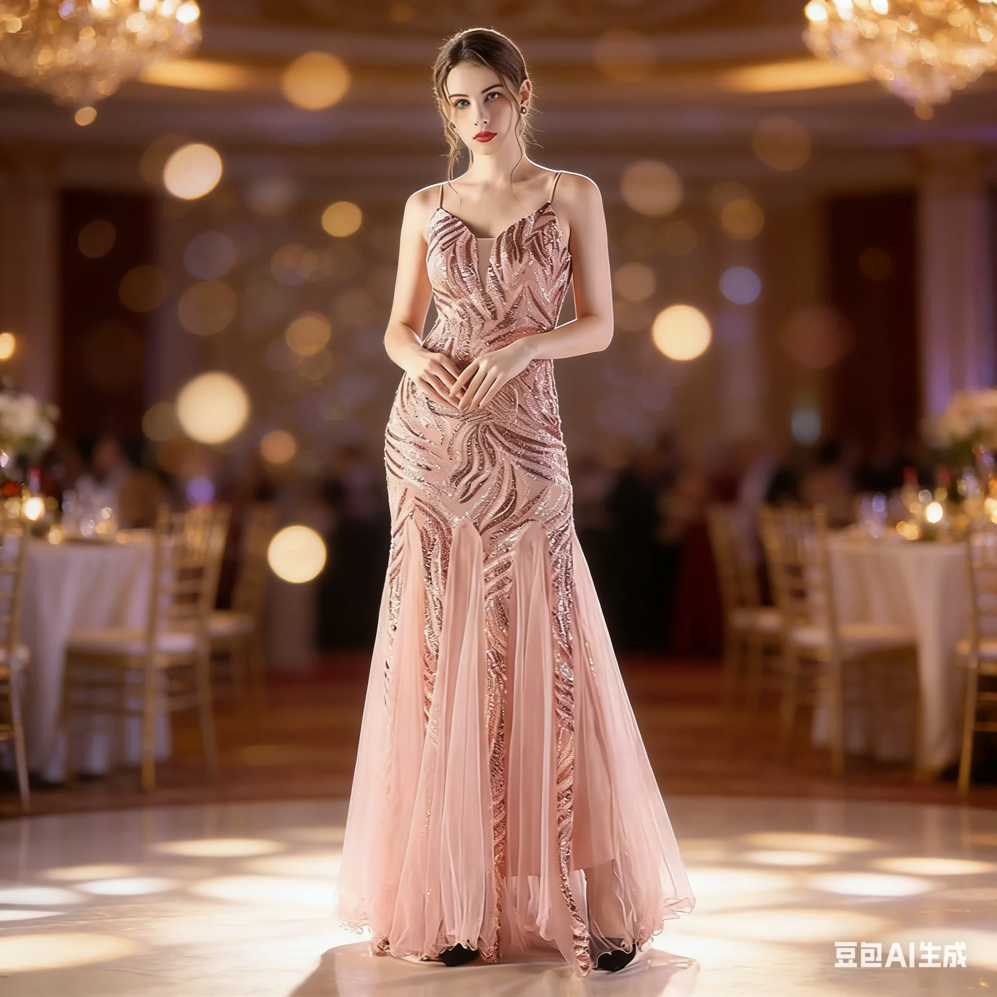 

2026 Summer Sexy Dress Women Spaghetti Strap Backless Sequined Mesh Cocktail Prom Ball Gown Evening Party Long Maxi Dresses