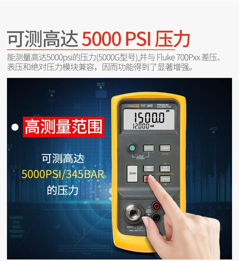 717 سلسلة معاير الضغط، معاير متعدد الوظائف عالي الدقة #4