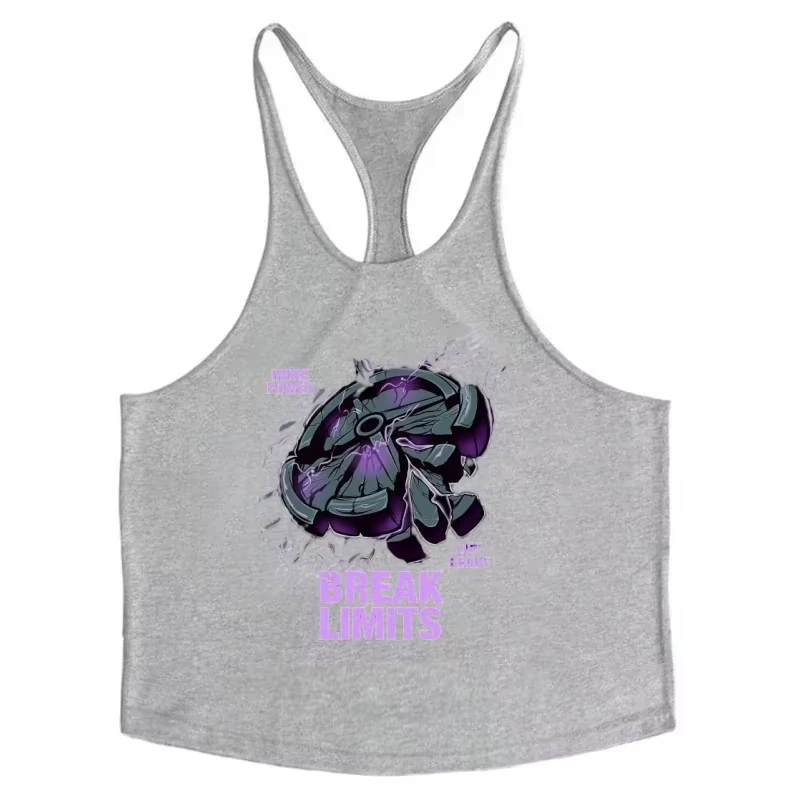 2026Profession Bodybuilding Stringer Tank Tops - Men's Y Back Sportswear Sleeveless Gym Muscle Singlet, Fitness Vest for Workout