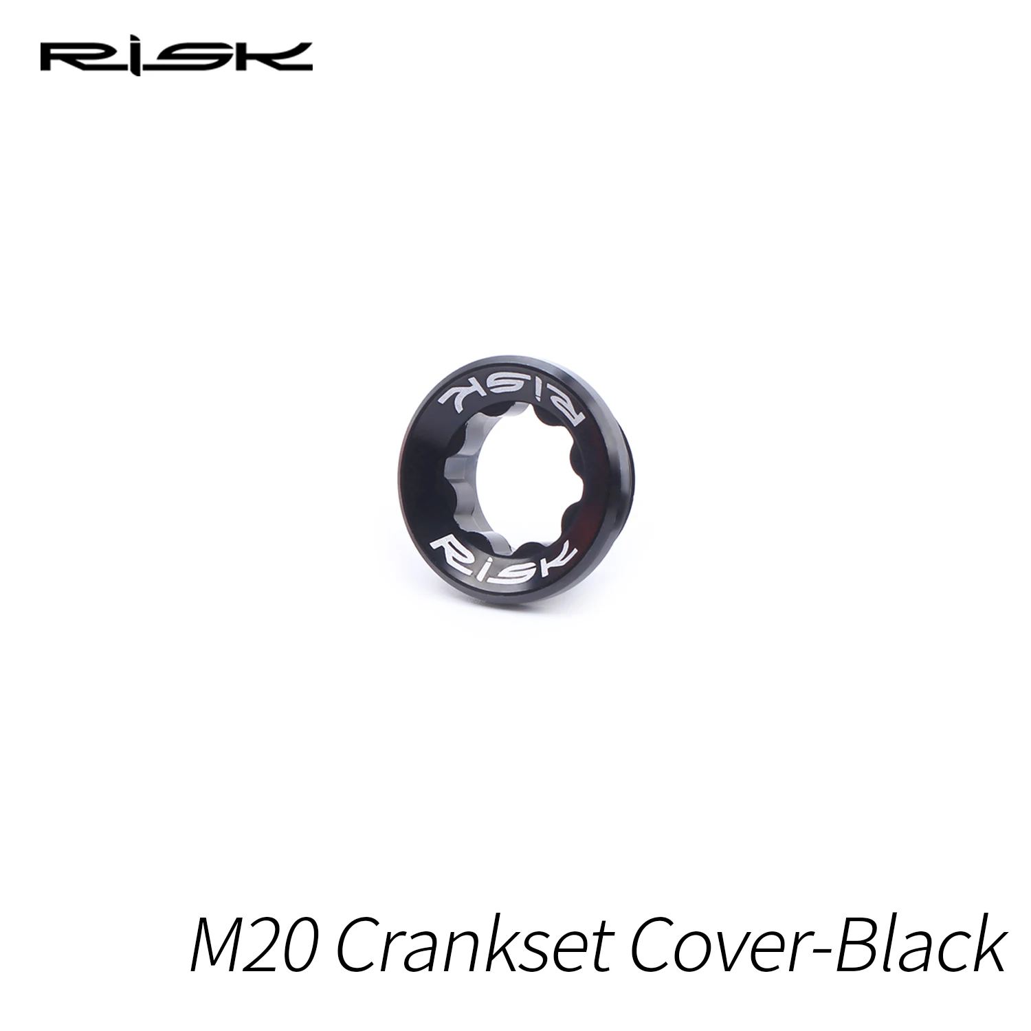 RISK M20x8mm Bike Crank Cover Aluminium Bicycle Bottom Bracket Bolts MTB Chainwheel BB Cranks Arm Cover For Deore/XT Crankset