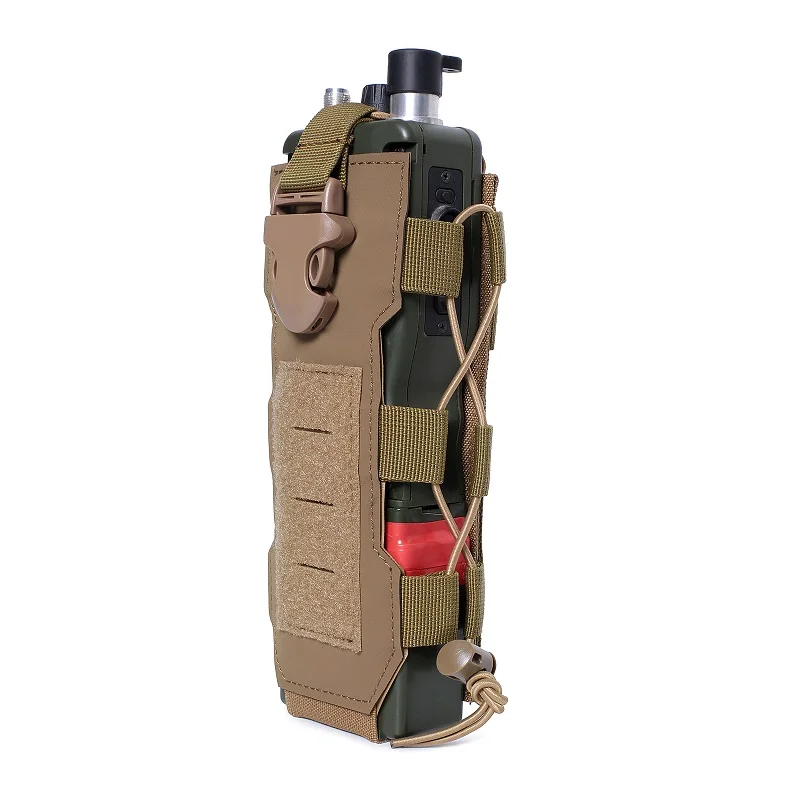 Funda táctica MOLLE para cantimplora o walkie-talkie - imagen 5