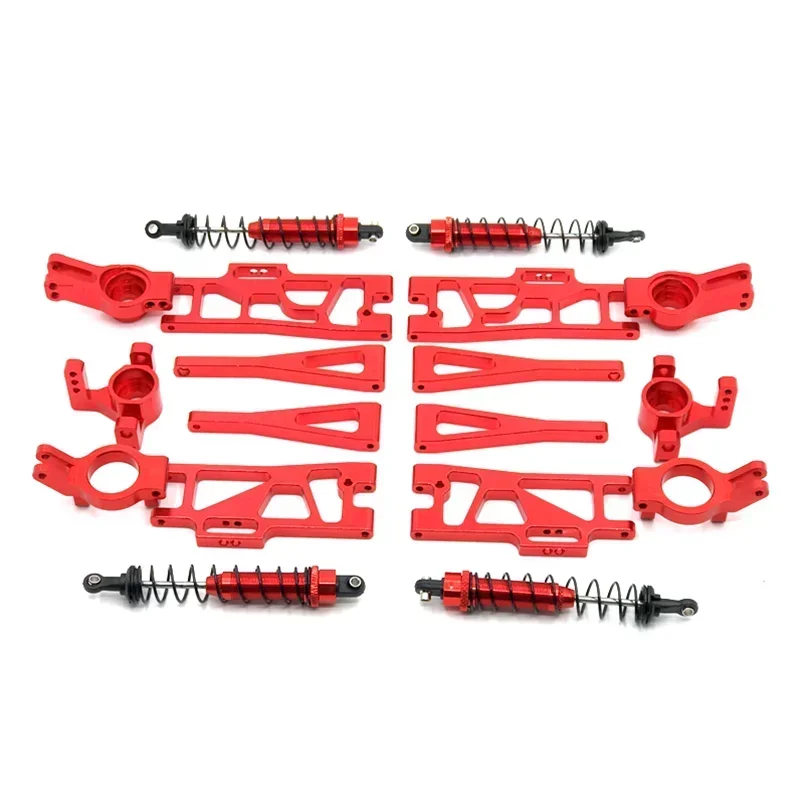 Wltoys, 12402a, 1/12 4wd,2.4g rcカー用の金属部品,9個