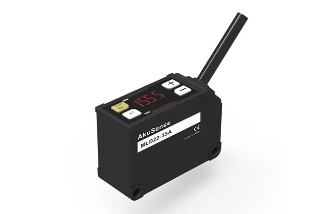 Akusense MLD22 20-150cm Distance Laser Movement Sensor Analog Output Digital Motion Sensor Triangulation Infrared Laser Sensor