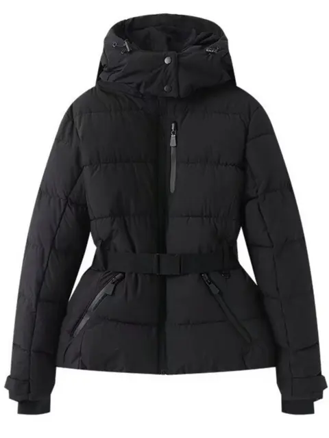 2026 Women Winter Hooded Down Jackets With Belt Lady Warm Thick Long Sleeve Stand Collar Parkas Padded Coats Sports Ski Outdoor 4 2026 Women Winter Hooded Down Jackets With Belt Lady Warm Thick Long Sleeve Stand Collar Parkas Padded Coats Sports Ski Outdoor 4