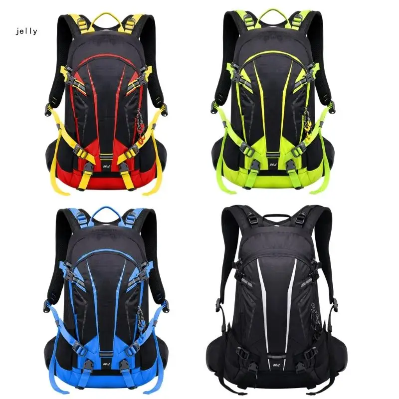 

Men Women Camping Mountaineering Backpack with Adjustable Strap Travel Foldable Backpack Lightweight Sports Backpack 448C