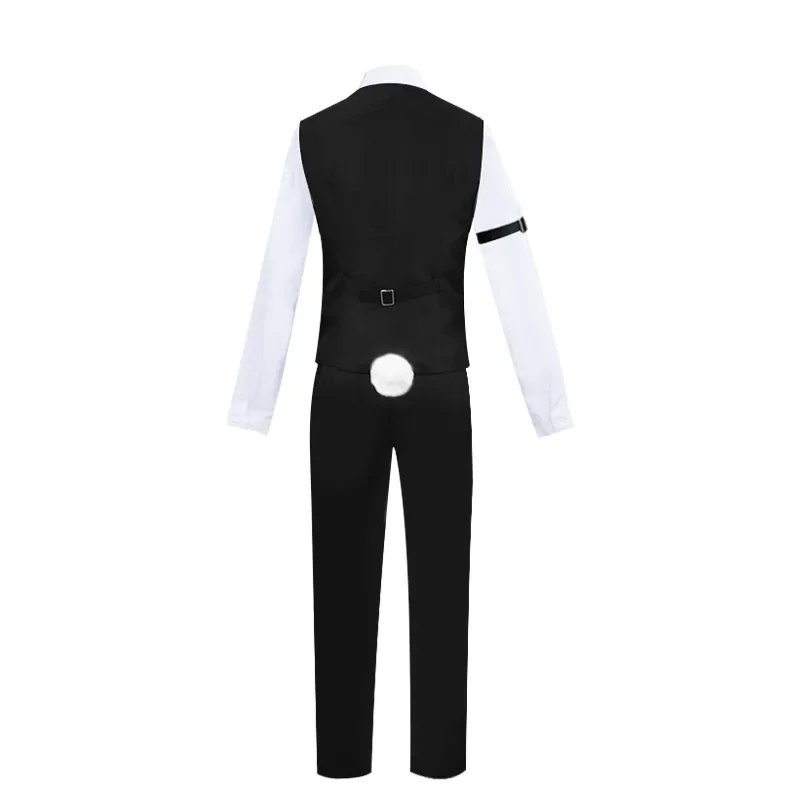 Game Love And Deepspace Xavier Cosplay Costume Xavier Cosplay Men Bunny Uniform Wig Suit Clothes Halloween Party Con Outfit