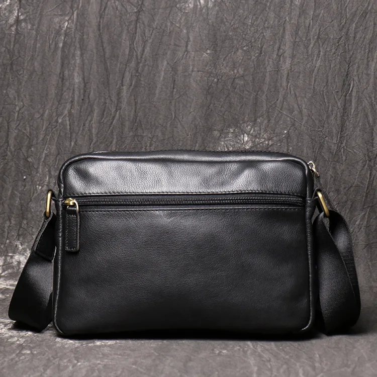 New Genuine Cowhide Crossbody Bag - Spacious Shoulder Messenger Casual Daily Use Leather Tote
