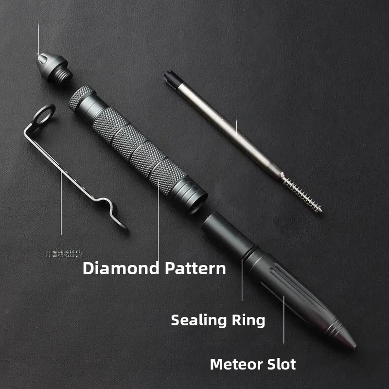 outdoor-portable-tactical-pen-multi-function-wrought-steel-protection-window-breaker-female-anti-wolf-pen-legal-self-defense-pen