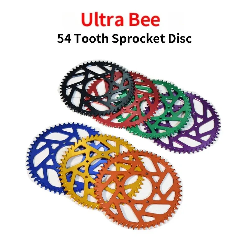 Motorcycle Wheel Sprocket for SURRON Ultra Bee 54 Tooth Sprocket Disc E-bike Off-road for SurRon Sprocket Motorcycle Accessories