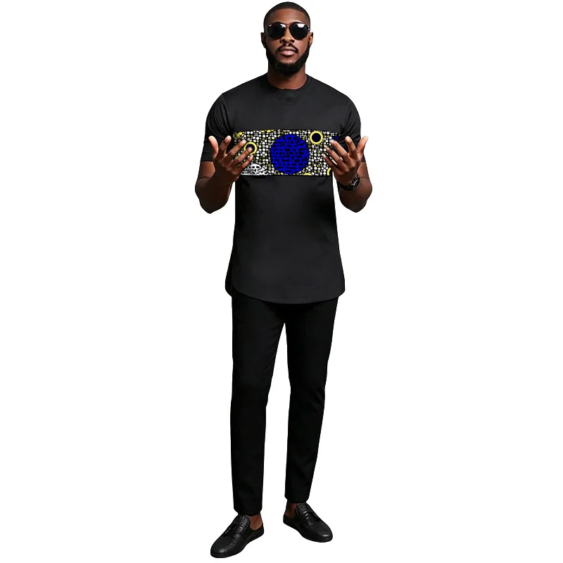 men's-african-couture-senator-suits-dashiki-garment-traditional-patchwork-shirt-with-solid-trouser-male-party-set-tailored