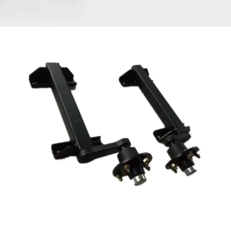 

Quality Trailer Rubber 500-3000kg Torsion Half Axle with Electric Brake and Brake Drum