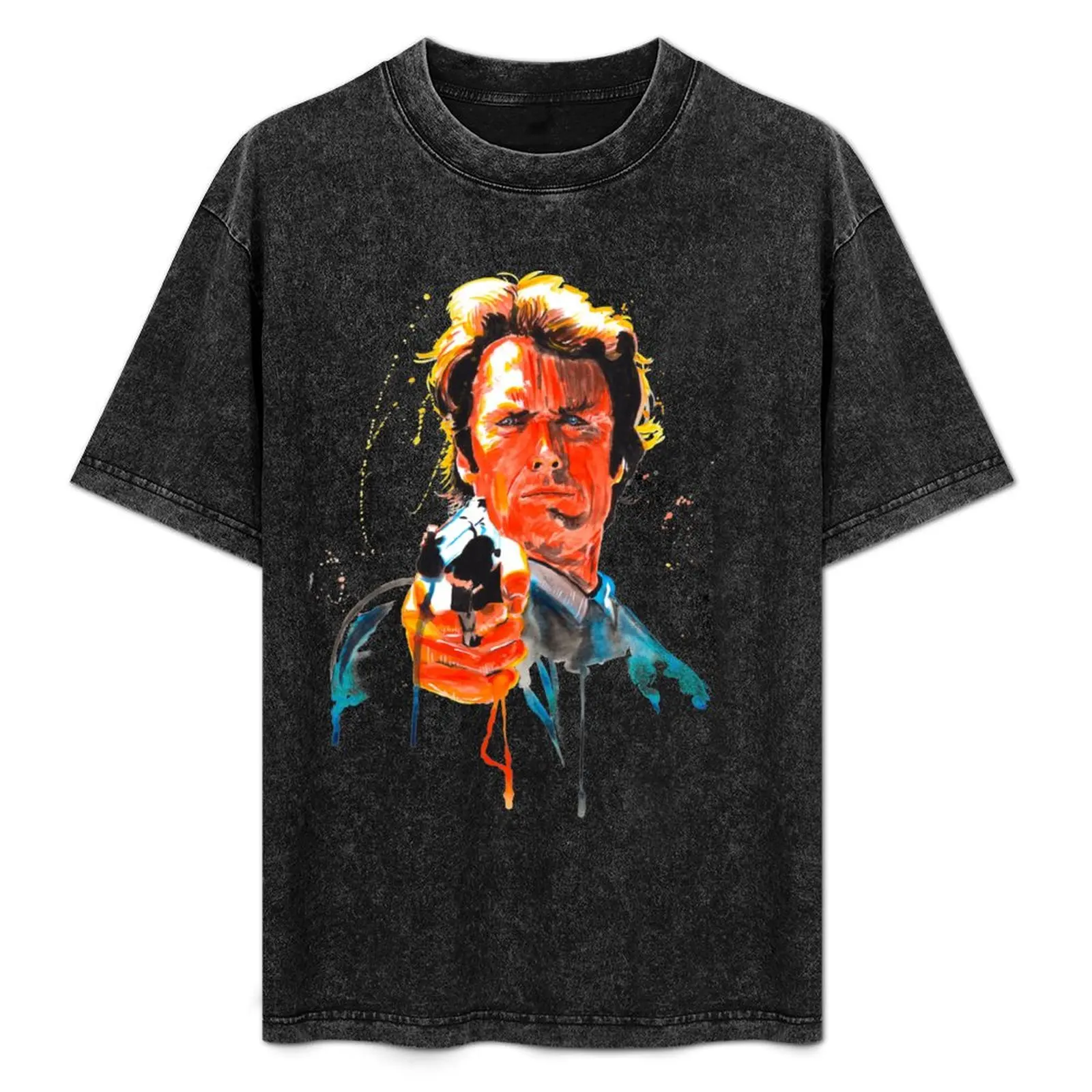 

Eastwood -Dirty Harry, Feeling Lucky T-Shirt summer clothes sports fans plus size tops mens shirts graphic tee