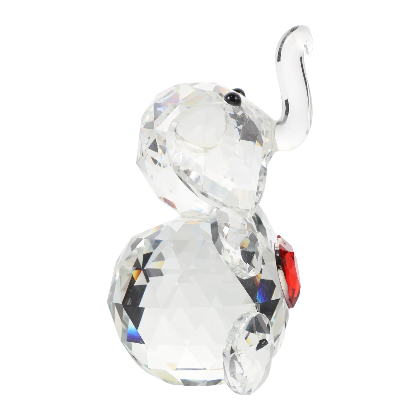 

1Pcs Exquisite Crystal Baby Craft Decor Fine Workmanship Indoor Desktop Ornament Home Use Compact Size