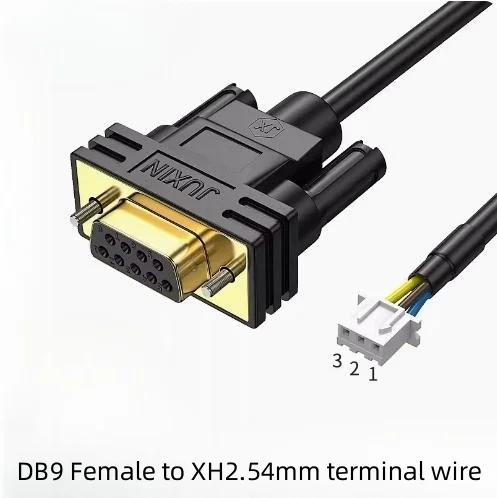 DB9 Serial Line RS232/485 Line DB9 Male-Female To XH2.54mm Terminal Line