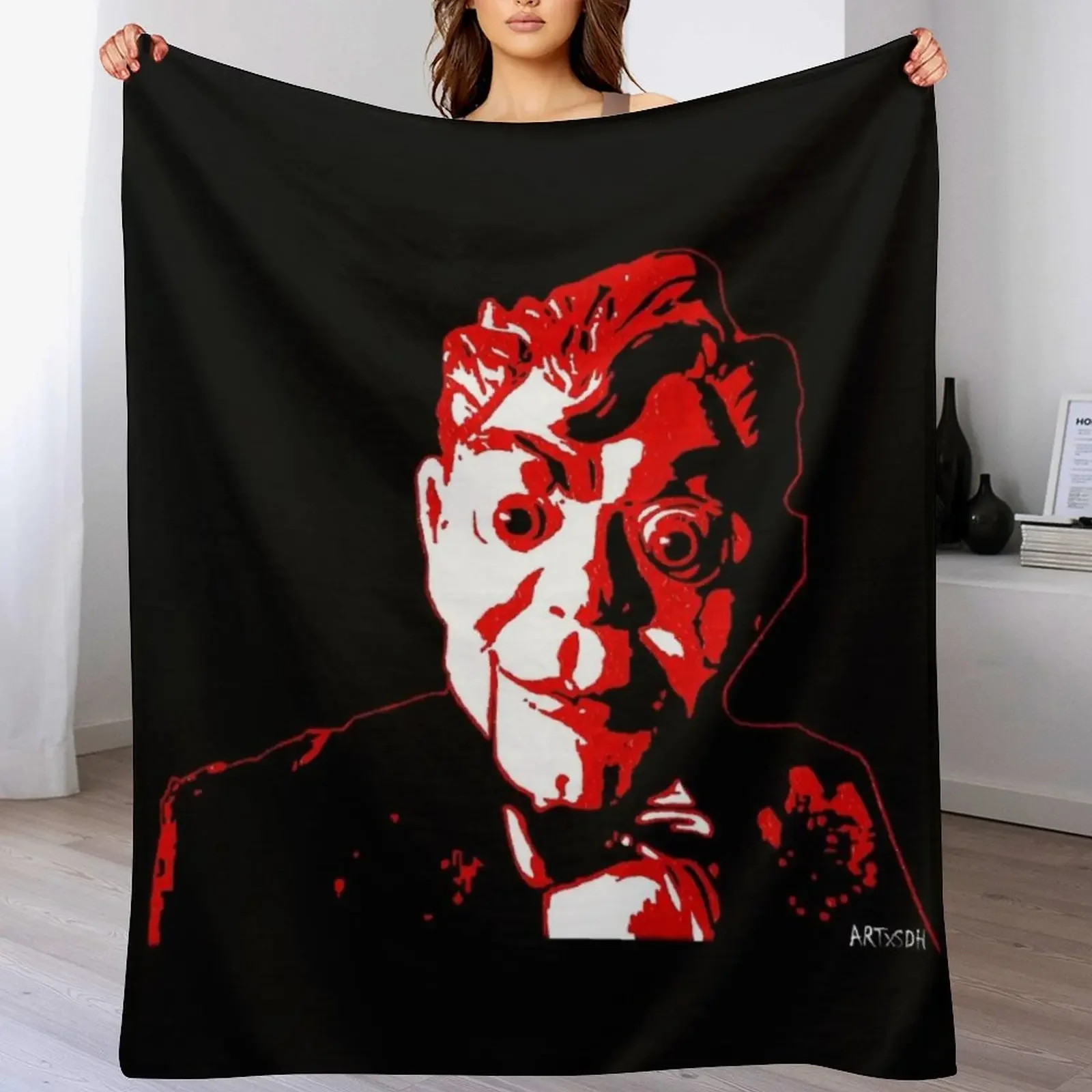 

Slappy Throw Blanket Breathable Lightweight Blanket for Adults Kids