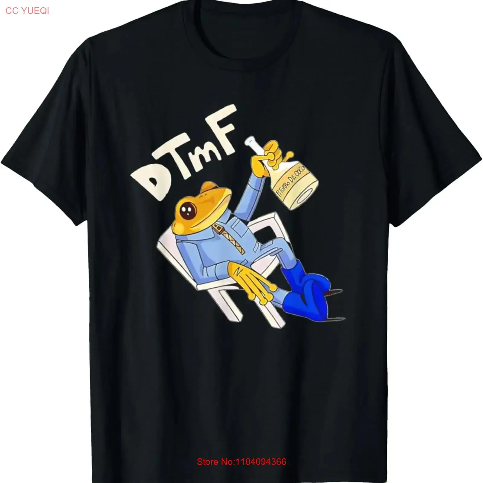 Camiseta divertida de Puerto Rico Dtmf Sapo Concho, estilo vintage, ropa de diseñador para hombre, transpirable y versátil