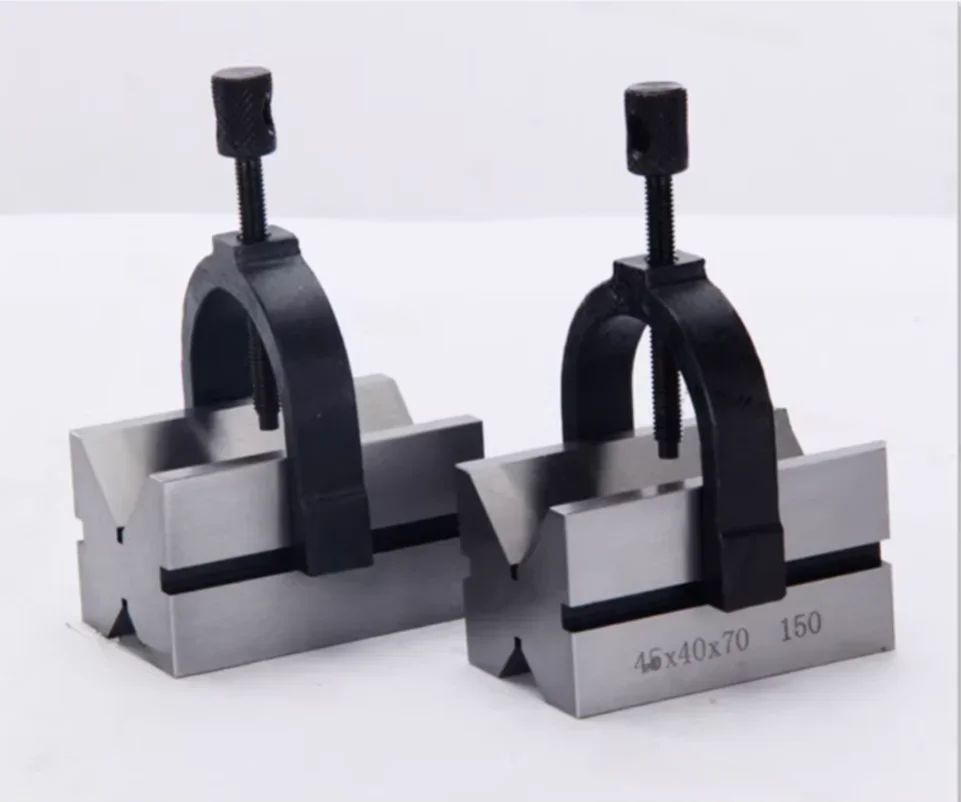 V30 V33 High Precision V Block Clamp Set A Type Machinist Blocks and Clamp Tools Set 1PC