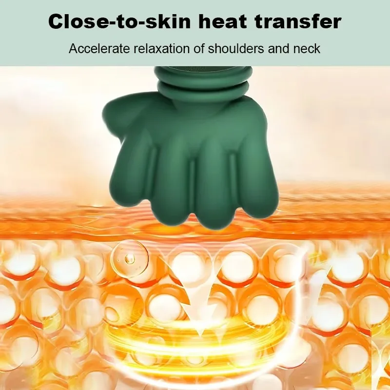 بيونيك إصبع الرقبة الكتف مدلك اللاسلكية الرقبة عنق الرحم شبه منحرف العجن تدليك شال فرش السيارات الرقبة masajeador #6