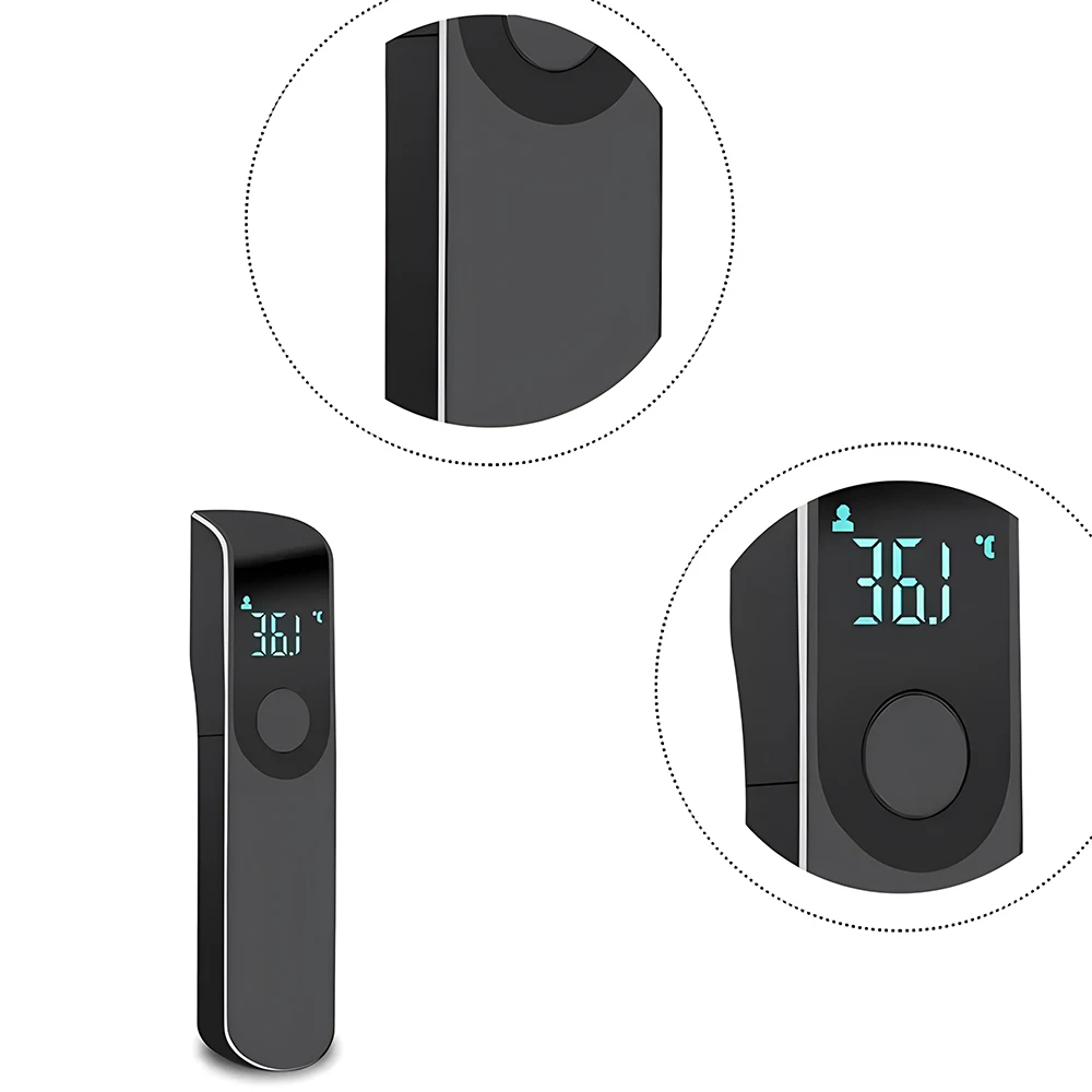 Portable Forehead Digital Thermometer Non Contact Infrared Medical Body Temperature Fever Measure Tool for Baby Adults