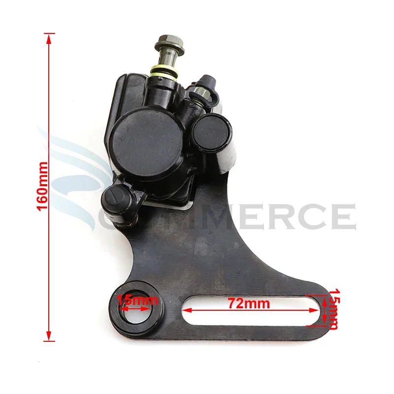 Motorcycle Rear Disc Brake Assembly Caliper Cylinder For CRF50 CRF70 Scooter Dirt Pit Bike Motocross ATV Go kart Accessories