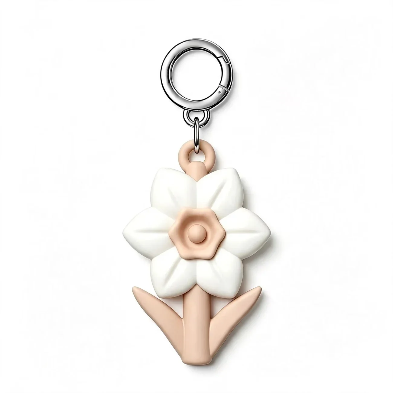 Colorful Flower Heart Cloud Silicone Phone Charm Accessories for Galaxy for IPhone 18 17 16 15 14 13 Pro Max Case