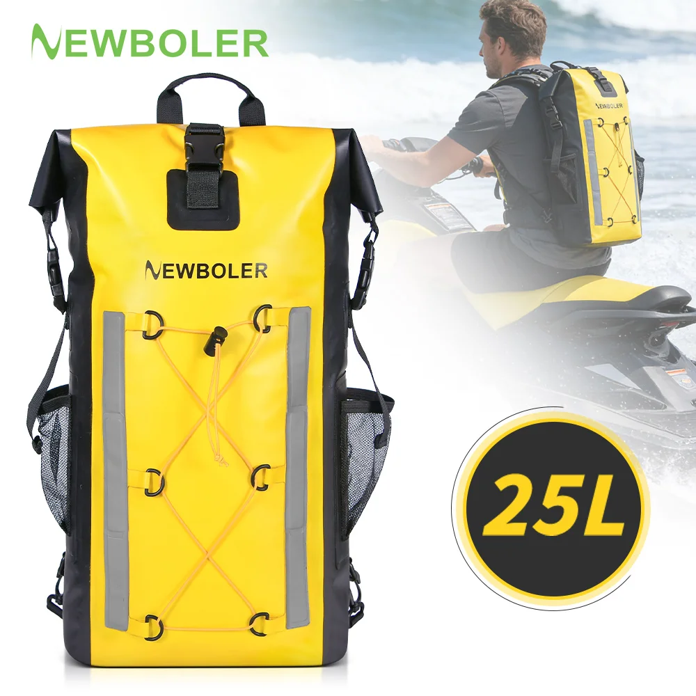 

Waterproof Kayak Dry Bag Drift Swimming Backpack Large River Trekking Shoulder Beach Diving Dry Rafting Canoeing PVC Camping Bag