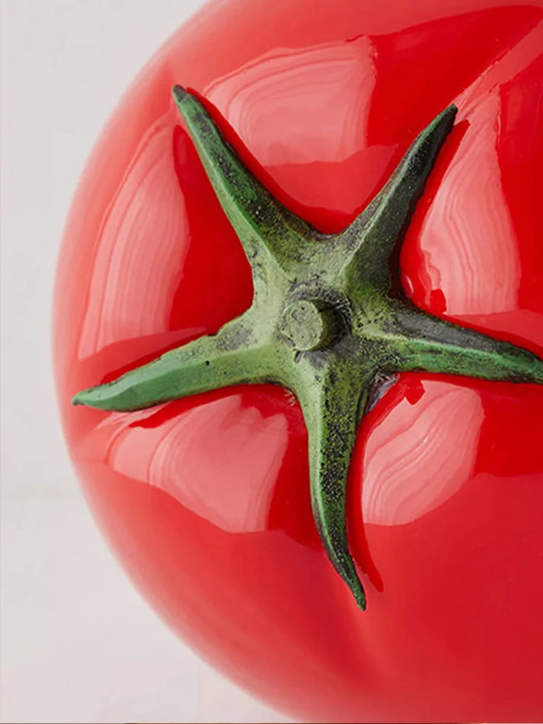 Red Resin Tomato Table Lamp Lovely Home Atmosphere