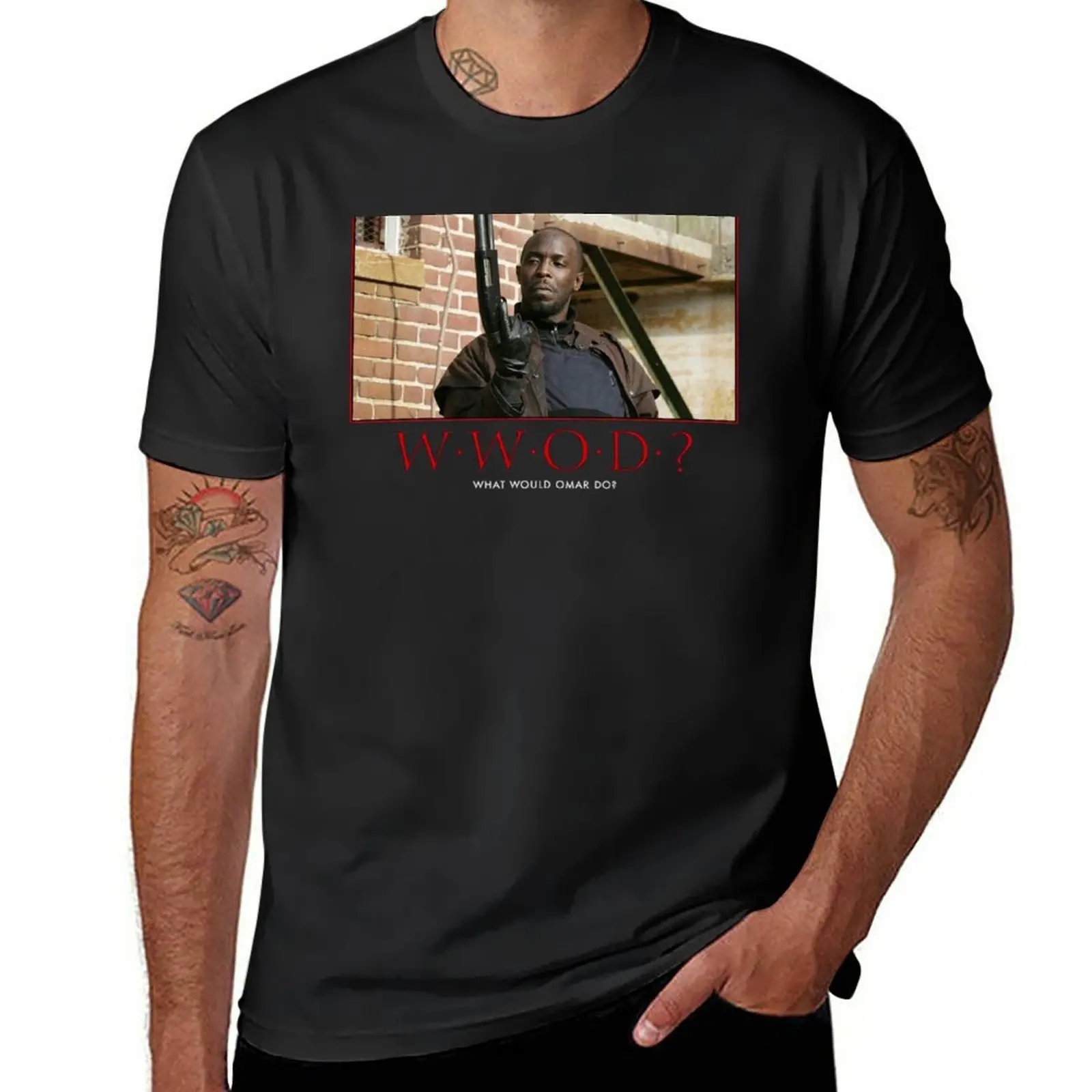 

New What Would Omar Do Omar Comin You Come At The King You Best Not Miss T-Shirt blank t shirts black t shirts for men