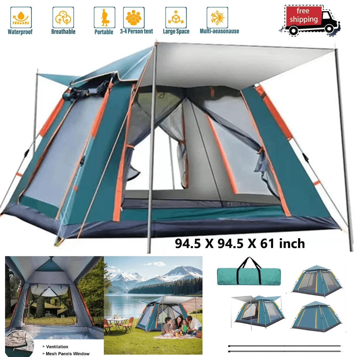Person Dome Tent - …
