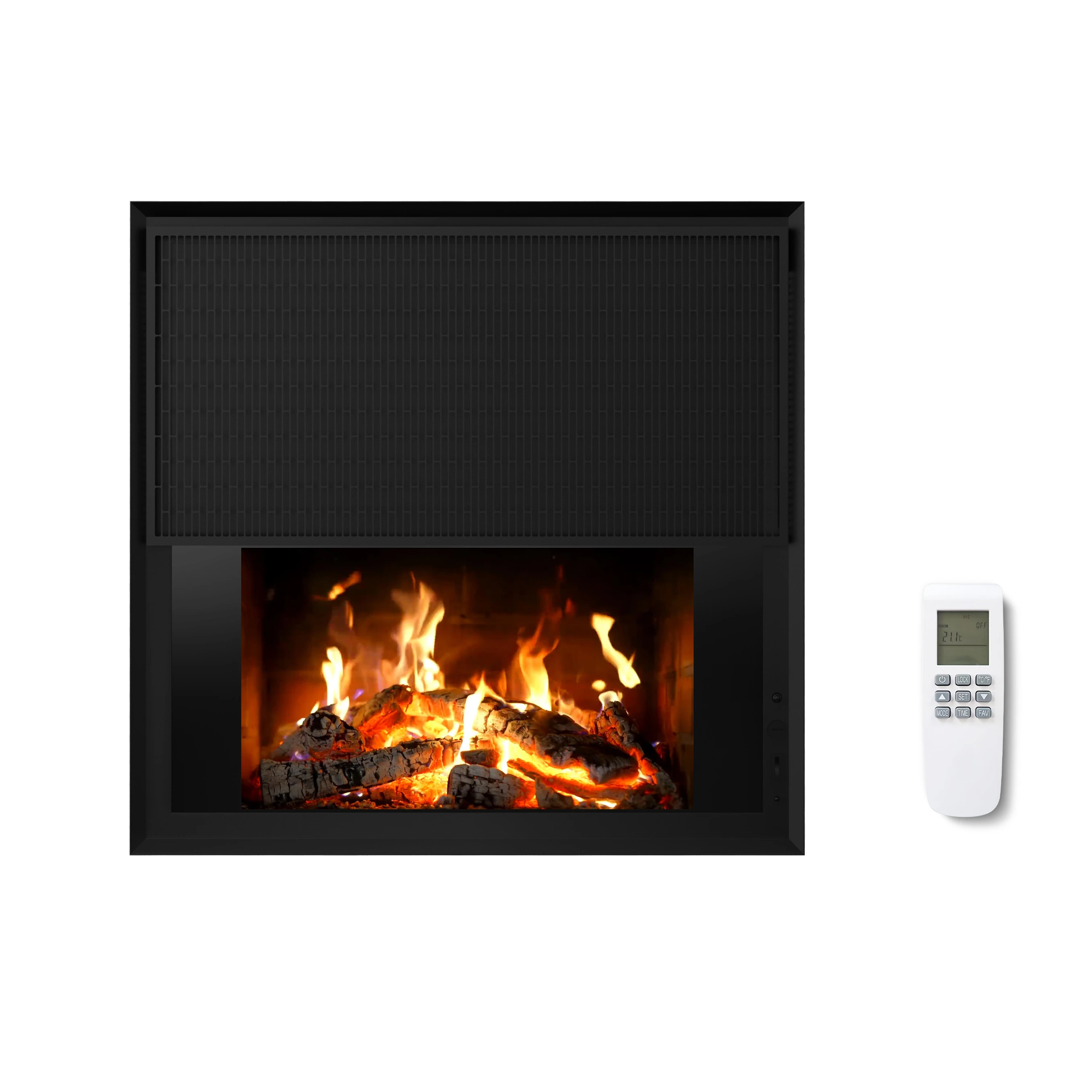 

Electric Fireplace With WIFI And Remote Control Graphene Carbon Infrared Heater