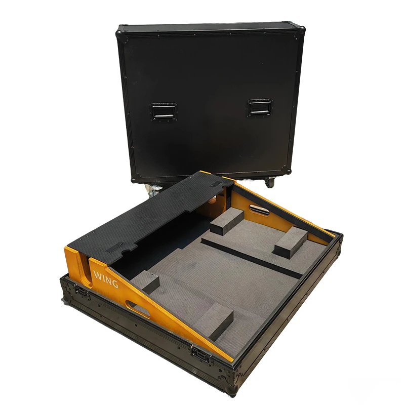 Customizede Behringer Shock-Absorbing Transport Case  WING-BK Mixer Flight Case for Stage Performance & Chassis Storage