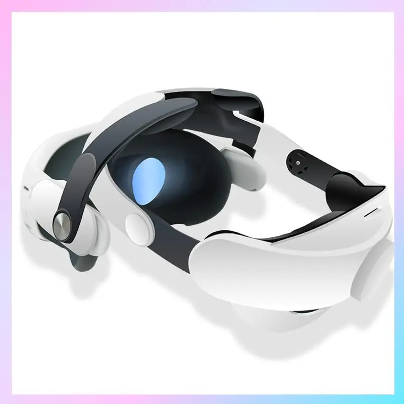 

AB25-Handle Controller Protective Cover+Headband+ Battery Cover+ Lens Protective Cover Set For Meta Quest 3 VR Accessories