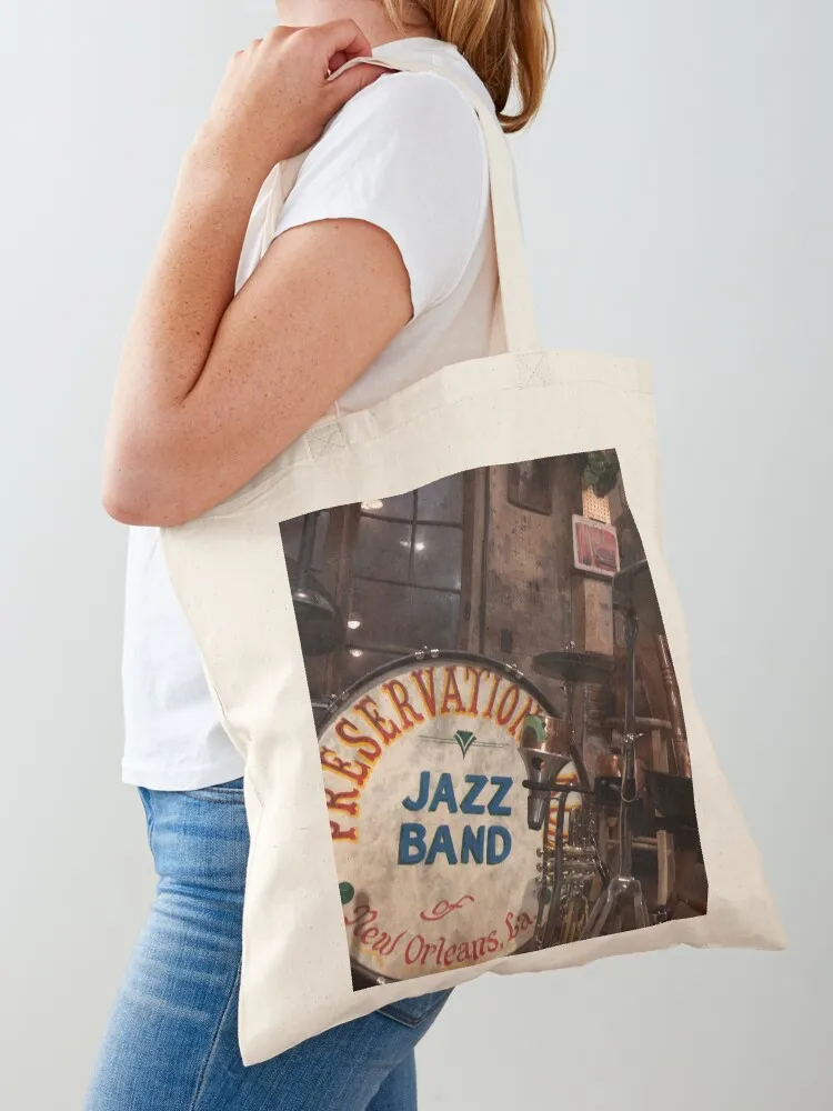 

Preservation Hall Tote Bag tote bag woman hand bag university shopper foldable reusable