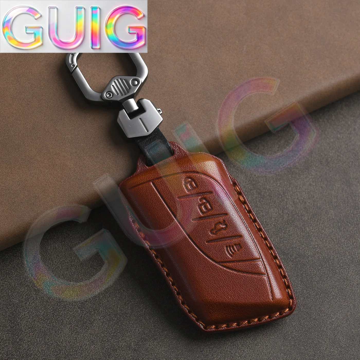 Genuine Leather Protector for Lexus Key Cover Es200/Nx/Rx/Ux300/Ls500 Key Case Cover Fob