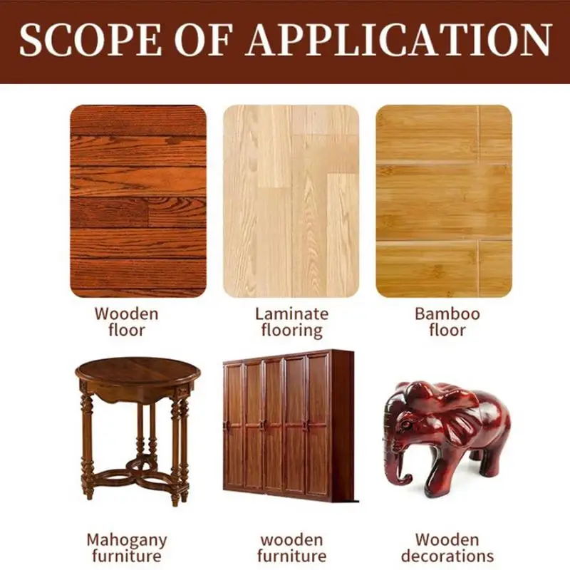 Cera de madera para muebles, 25g, cera de abejas multiusos, condimento de madera, restaurador de pulido, cuidado del esmalte para protección de muebles del hogar