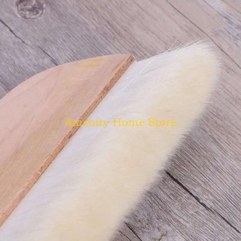 

F26C 8in Wooden Handle Art Supplies Watercolor Brush Goat Hair Hake Brush Paint Brush